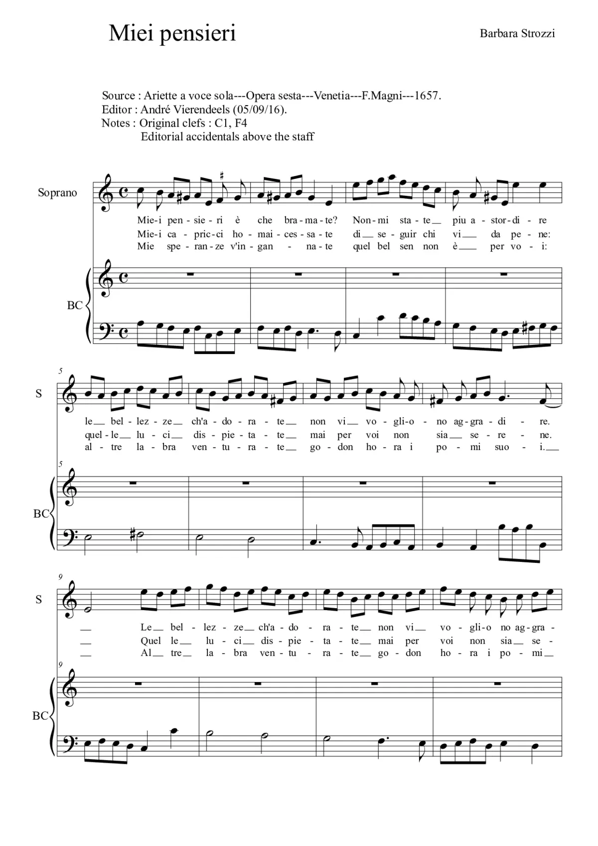 Miei pensieri - Page 1
