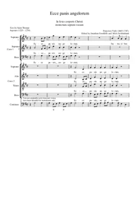 Ecce panis angelorum