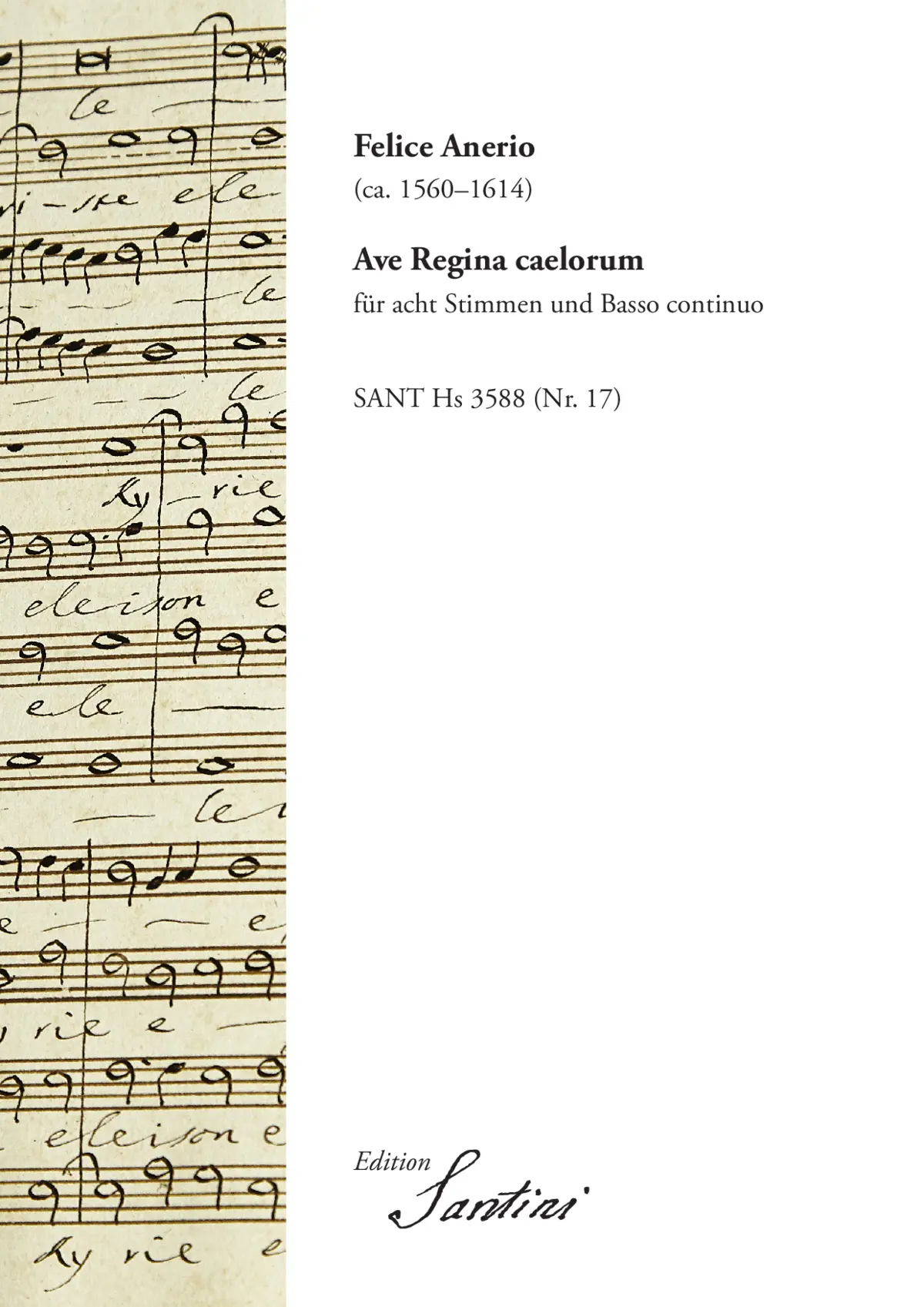 Ave Regina caelorum a 8 - Page 1