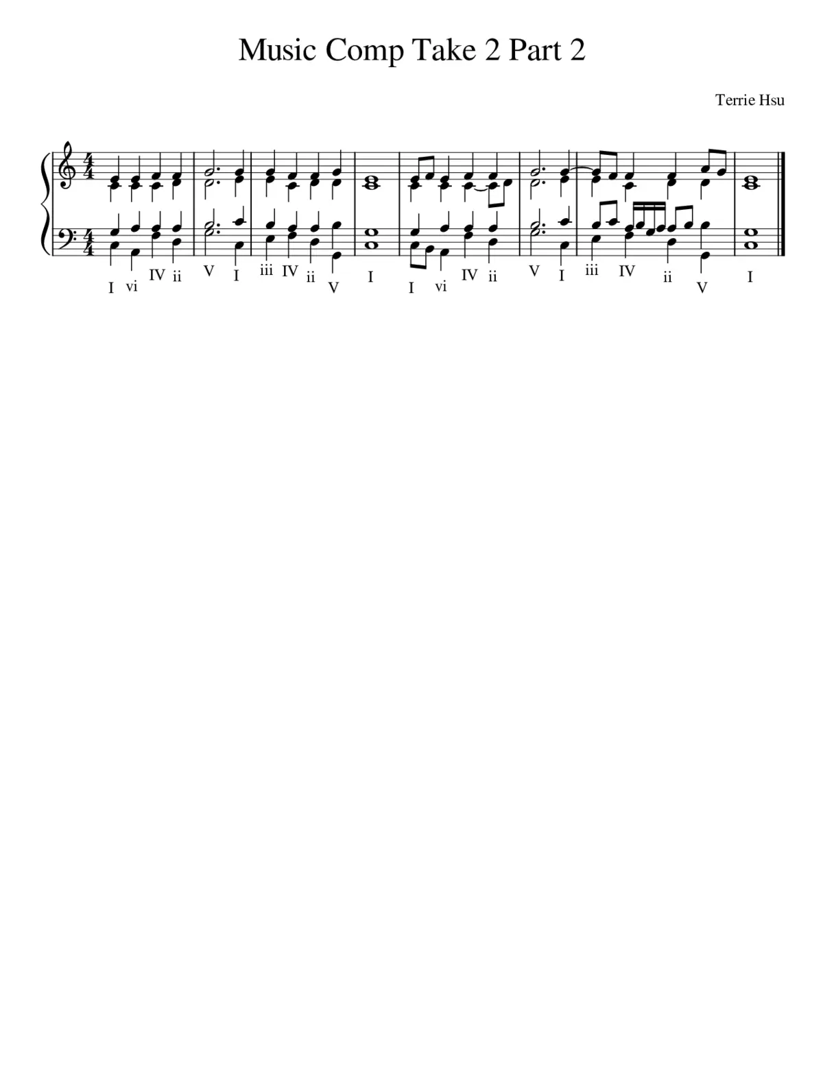 Music Comp Take 2 Part 2 - Page 1