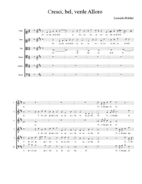 Cresci, bel, verde Alloro