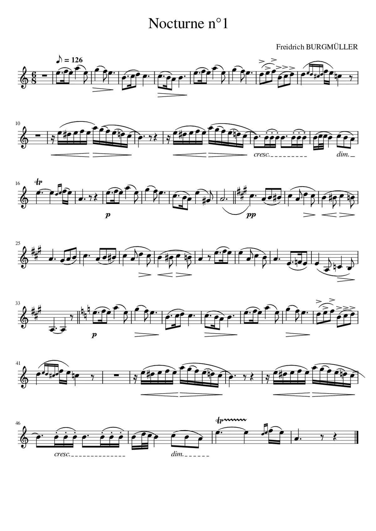 Nocturne n1 - Page 1