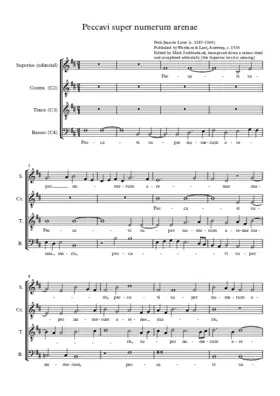 Peccavi super numerum arenae maris