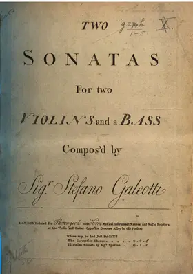 2 Trio Sonatas
