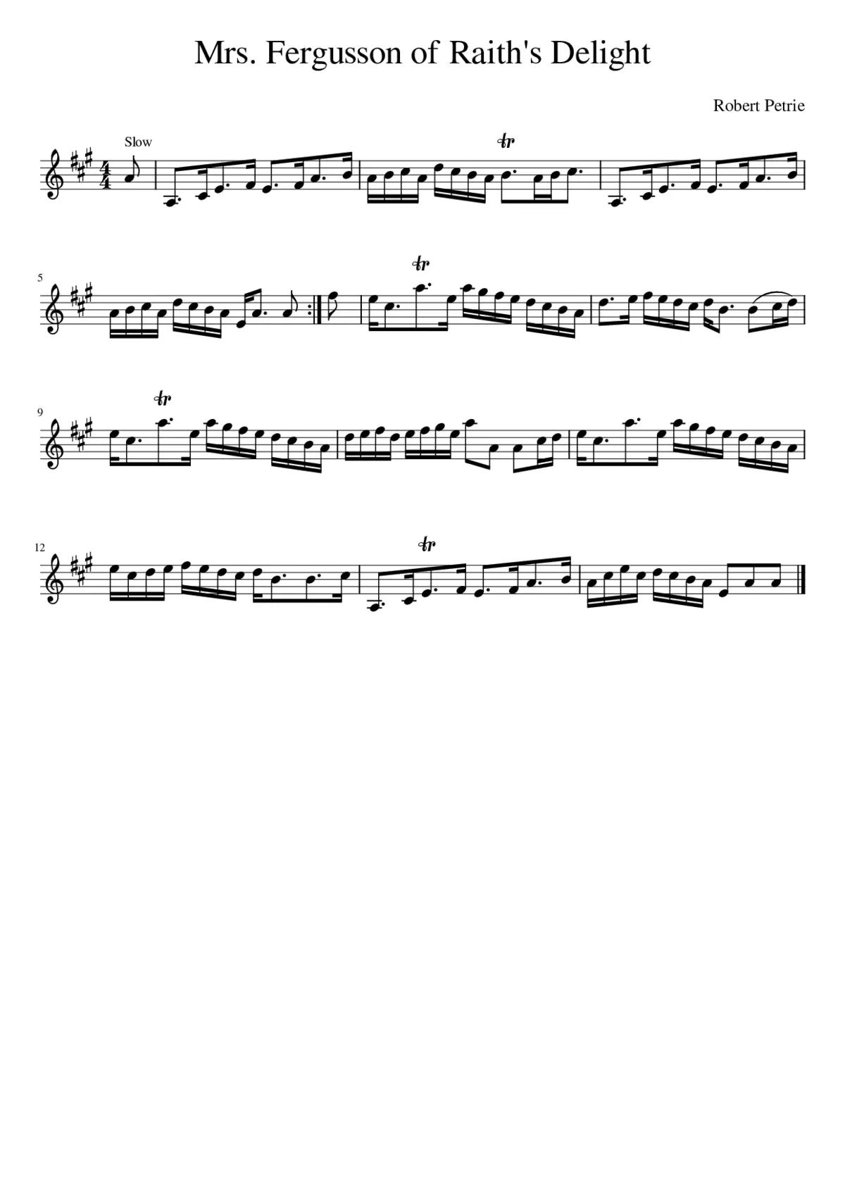 Mrs. Fergusson of Raith's Delight - Page 1