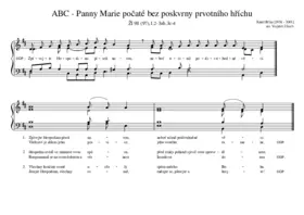 ABC - Panny Marie počaté bez poskvrny prvotního hříchu