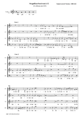 Magnificat Sexti Toni (all)