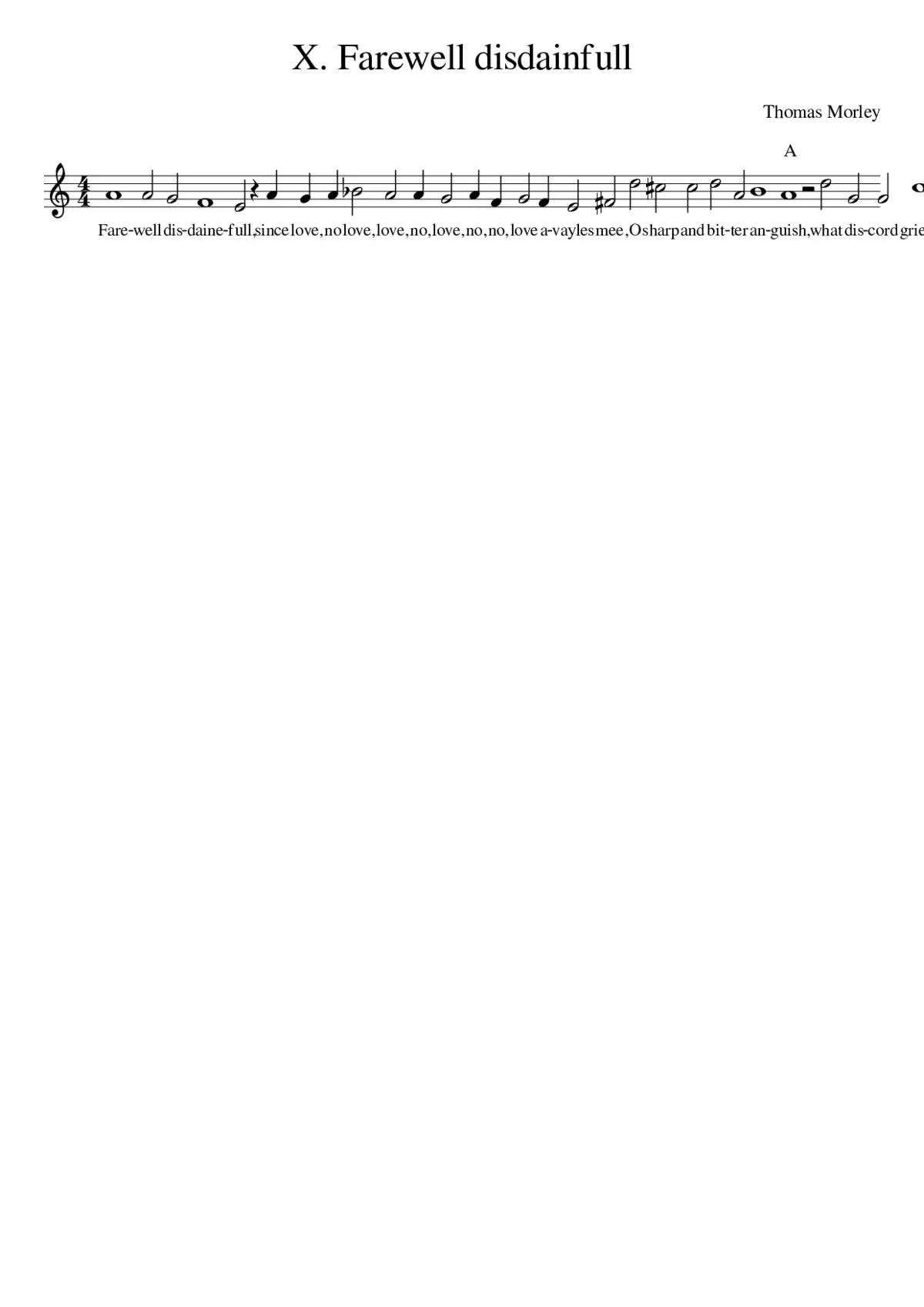 X. Farewell disdainfull - Page 1