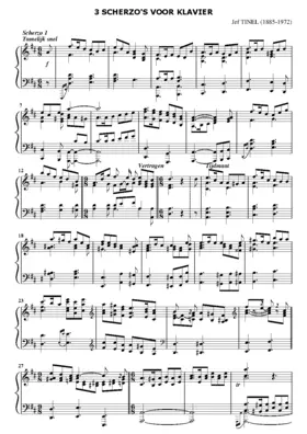 3 Scherzos voor klavier