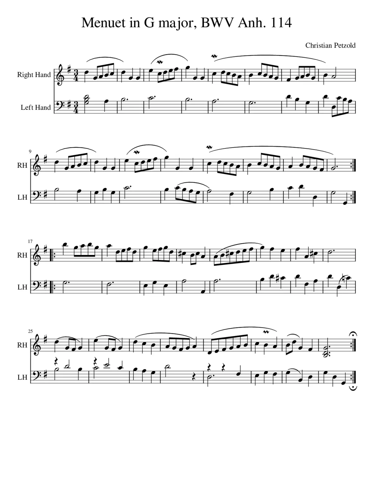 Ach lieben Christen seid getrost BWV 114 - Page 1