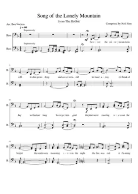 Song of the Lonely Mountain (all bass choir)