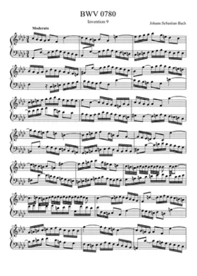 Invention in F minor BWV 780