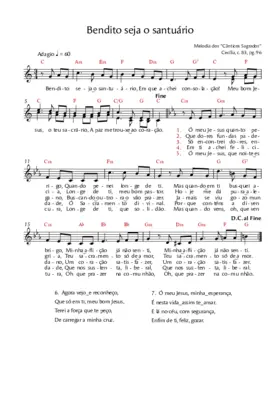 Bendito seja o santuário
