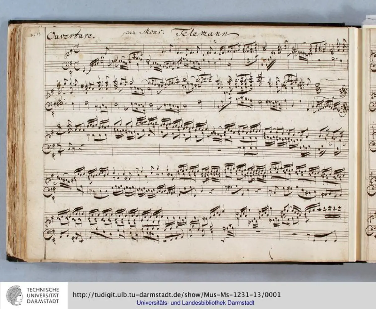 Ouverture in G major - Page 1