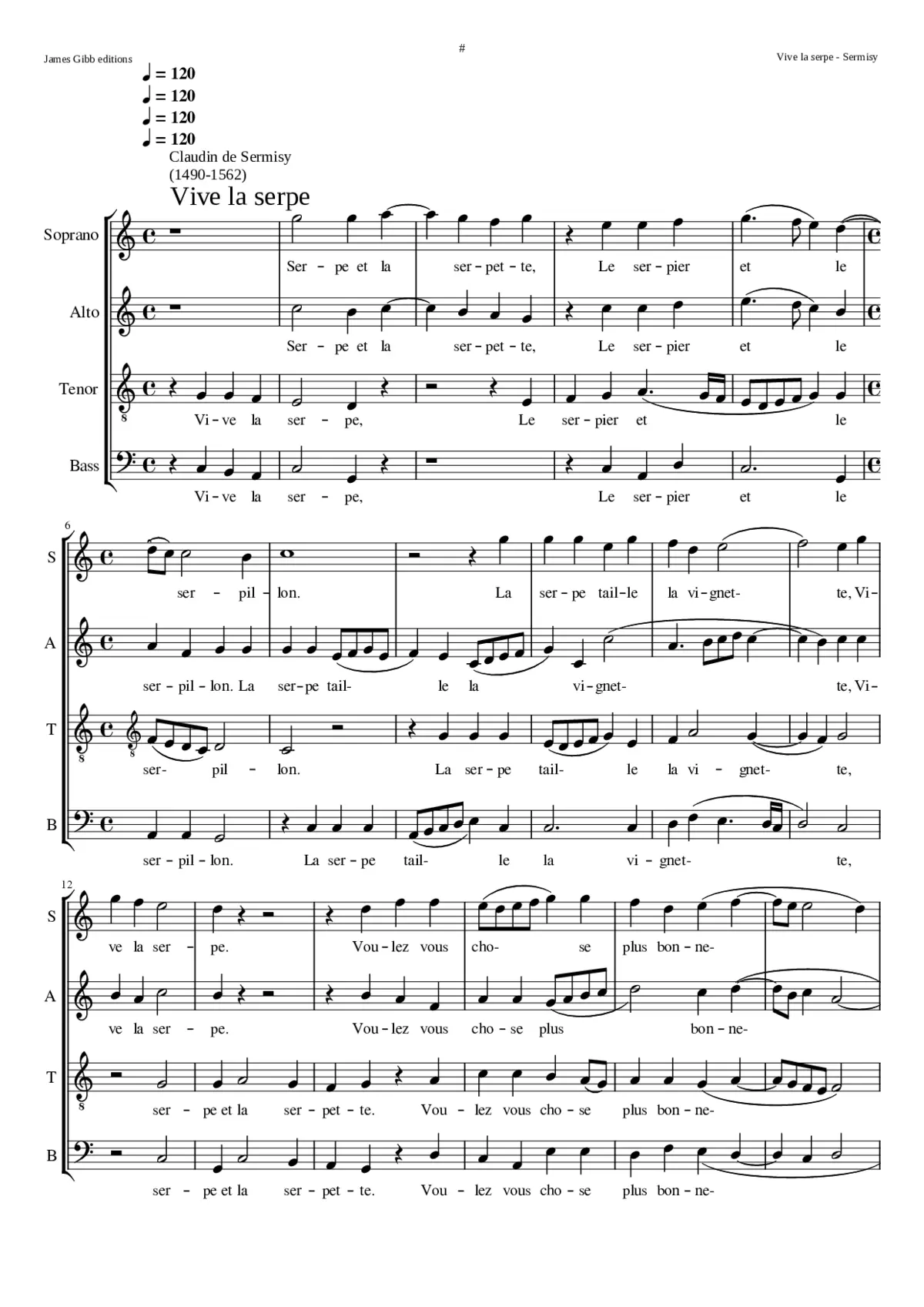 Vive la serpe - Page 1