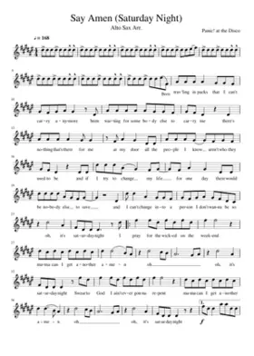 say amen saturday night