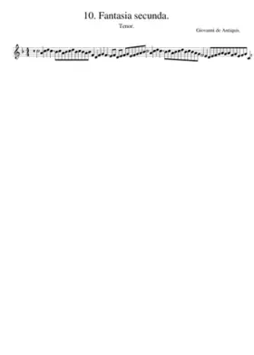 10. Fantasia secunda.