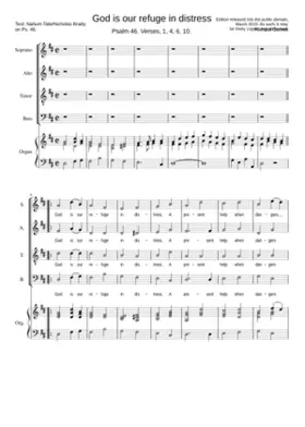 God is our refuge in distress