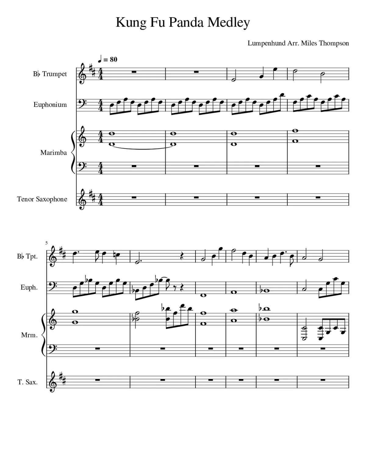 Kung Fu Panda - Page 1