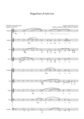 Magnificat a 8 tertii toni
