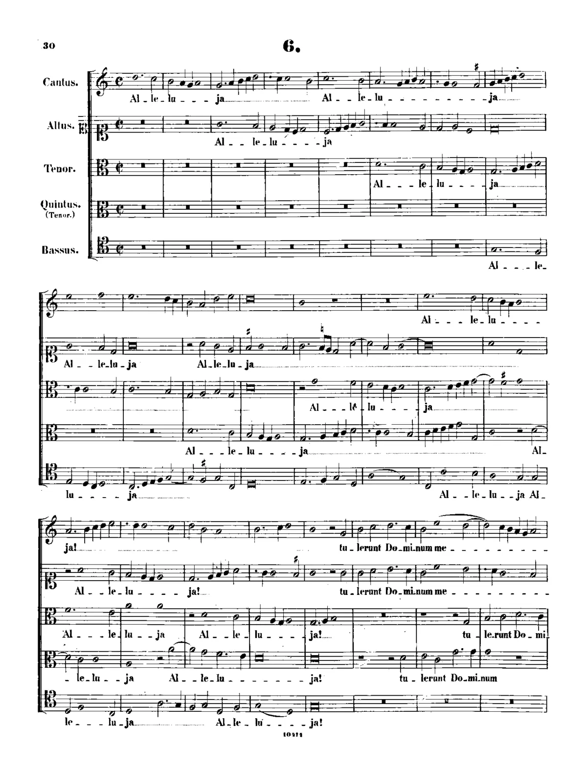Alleluja. Tulerunt Dominum - Page 1