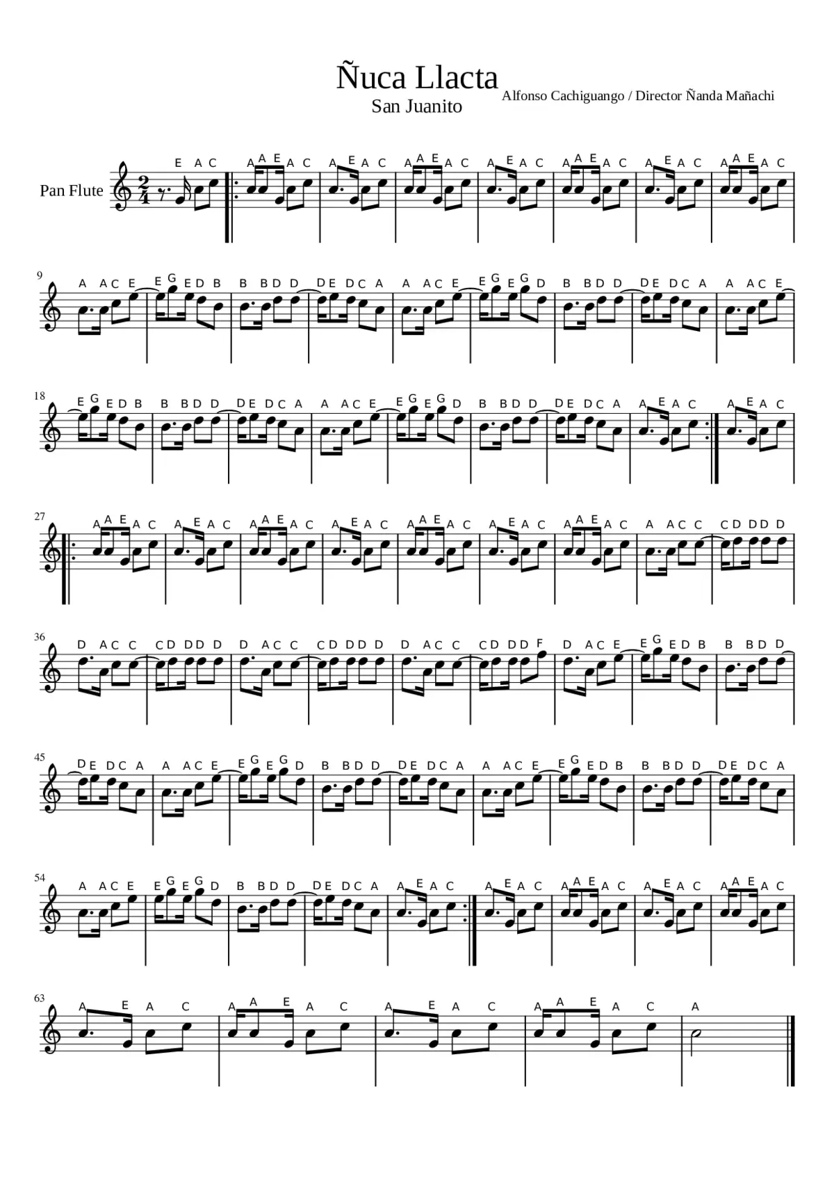 Ñuca Llacta - Page 1