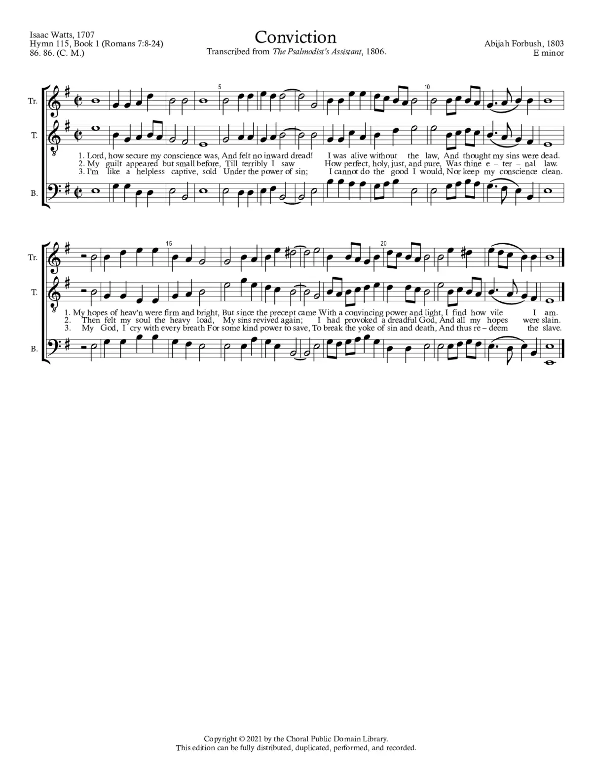 Conviction - Page 1