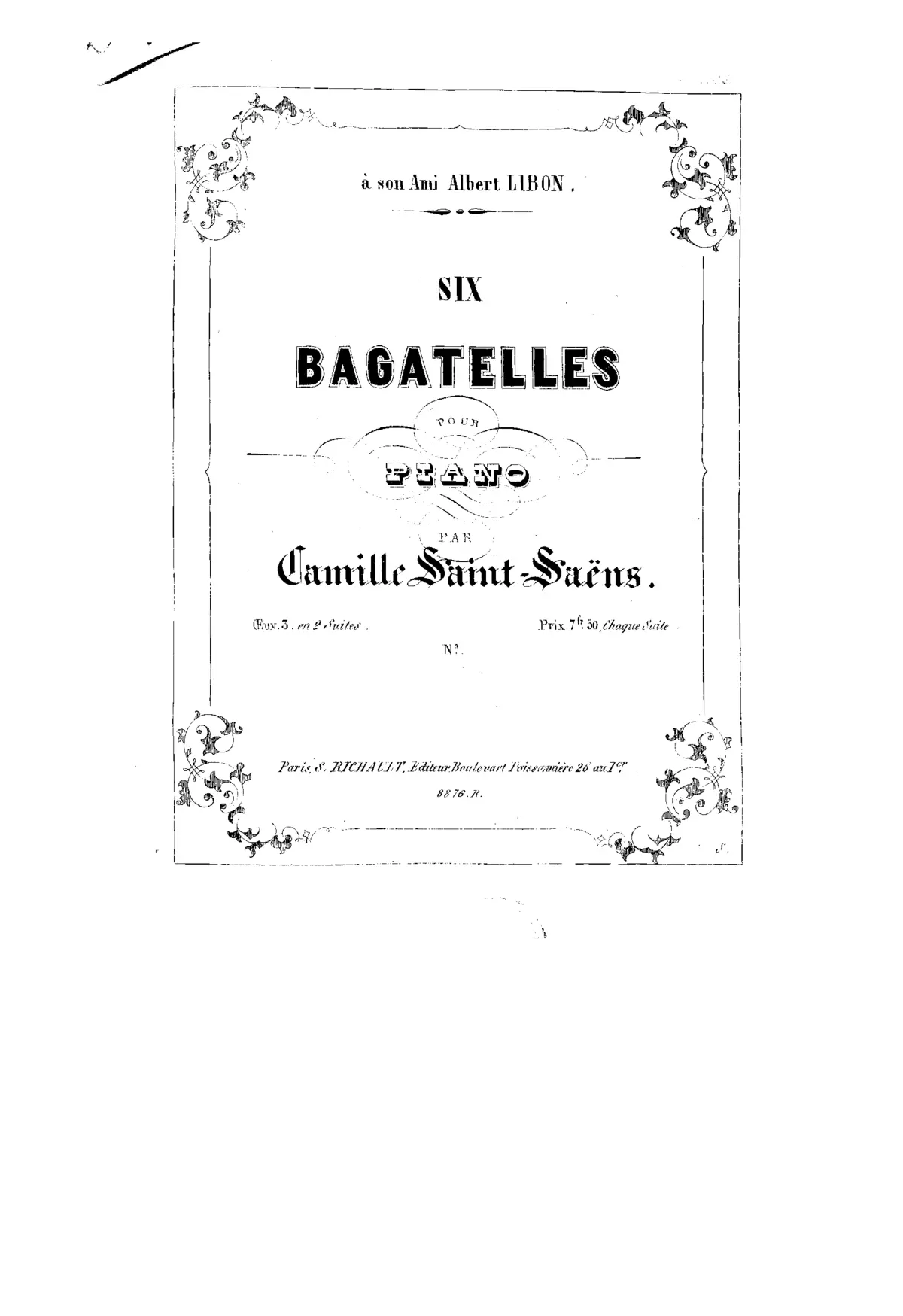 6 Bagatelles - Page 1