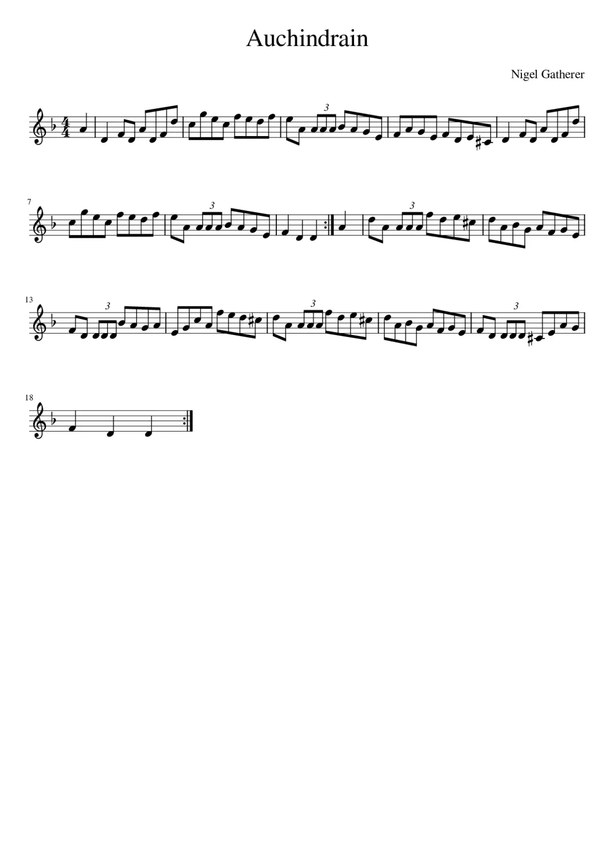 Auchindrain - Page 1