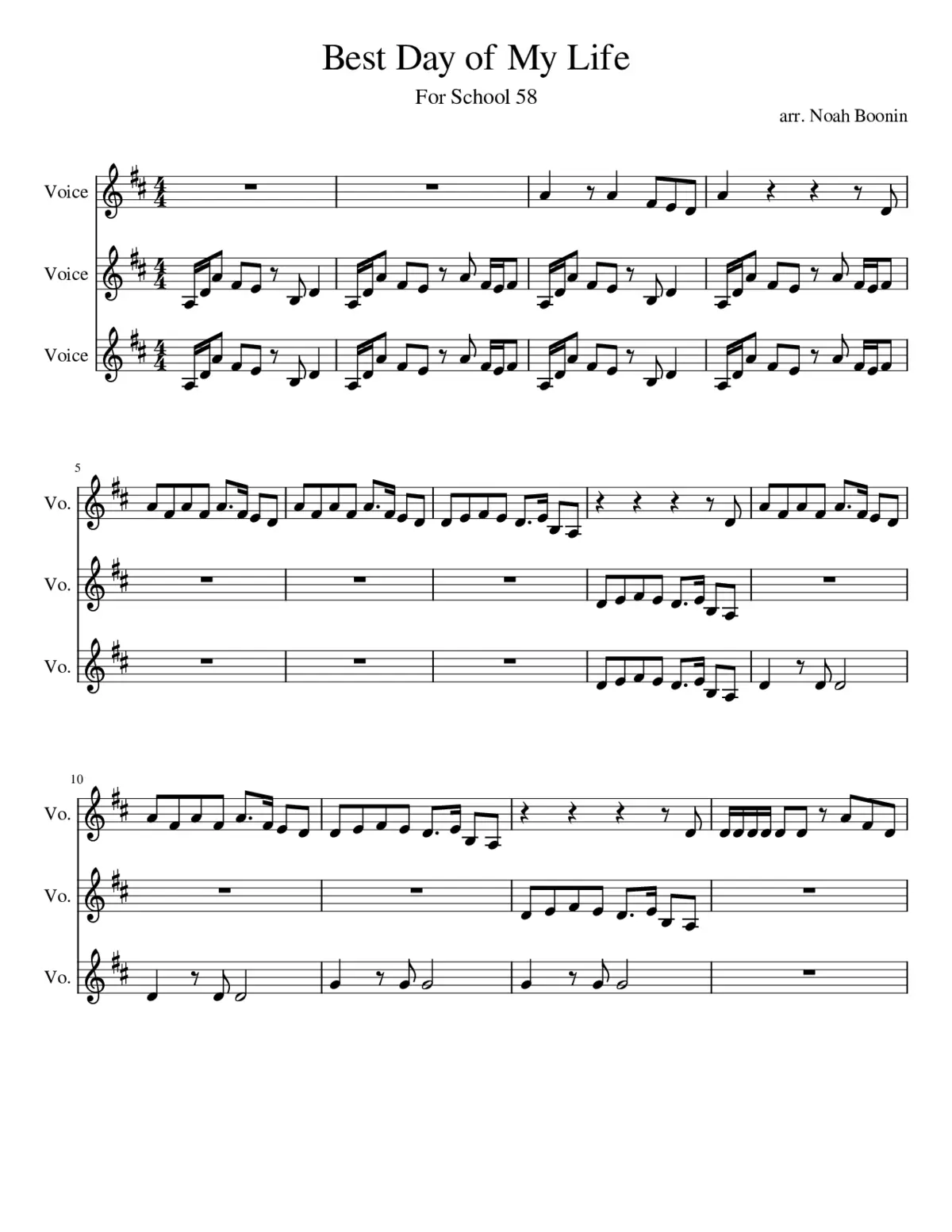 best day of my life - Page 1