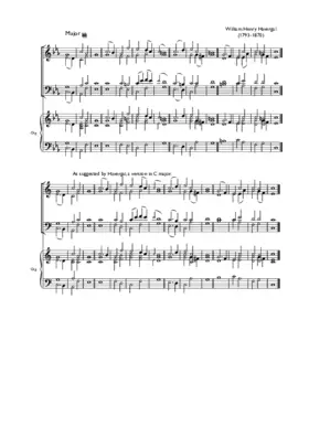 Double chant in C minor I