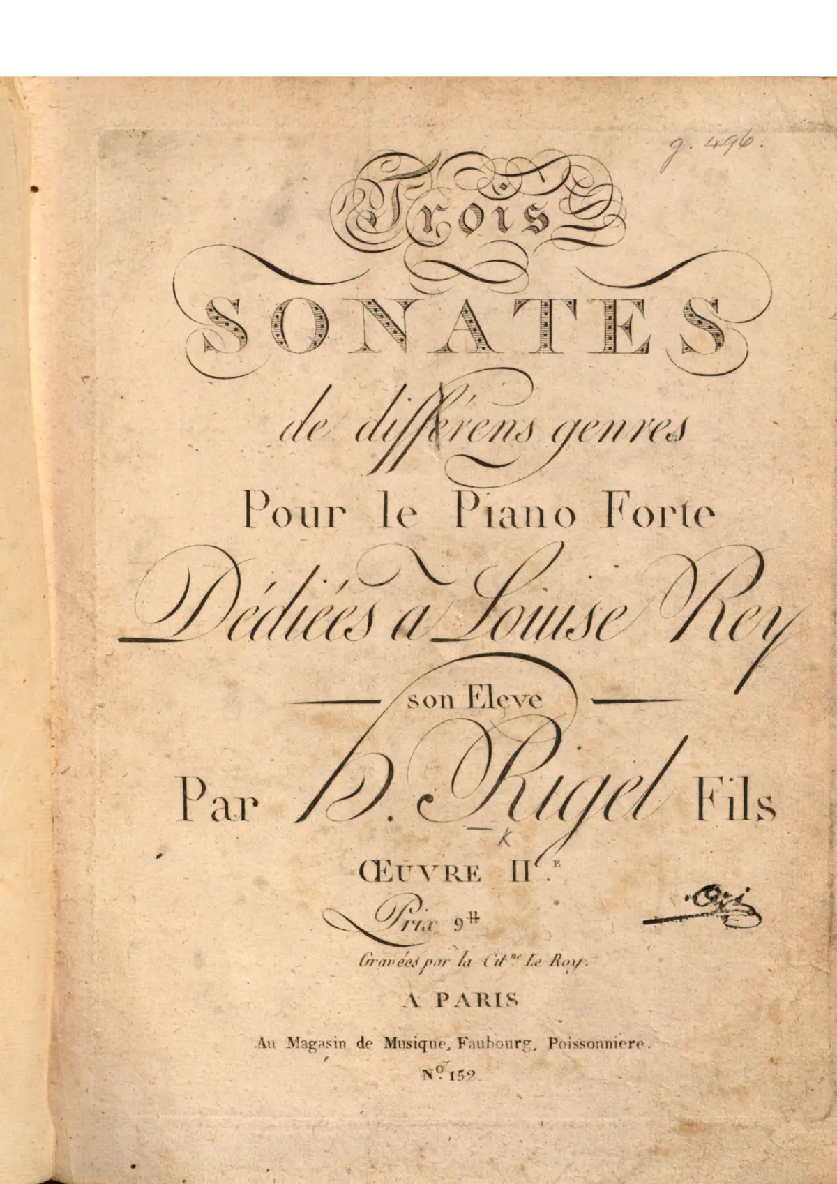 3 Piano Sonatas - Page 1