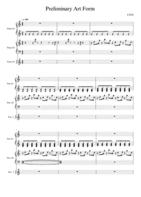 Preliminary Art Form