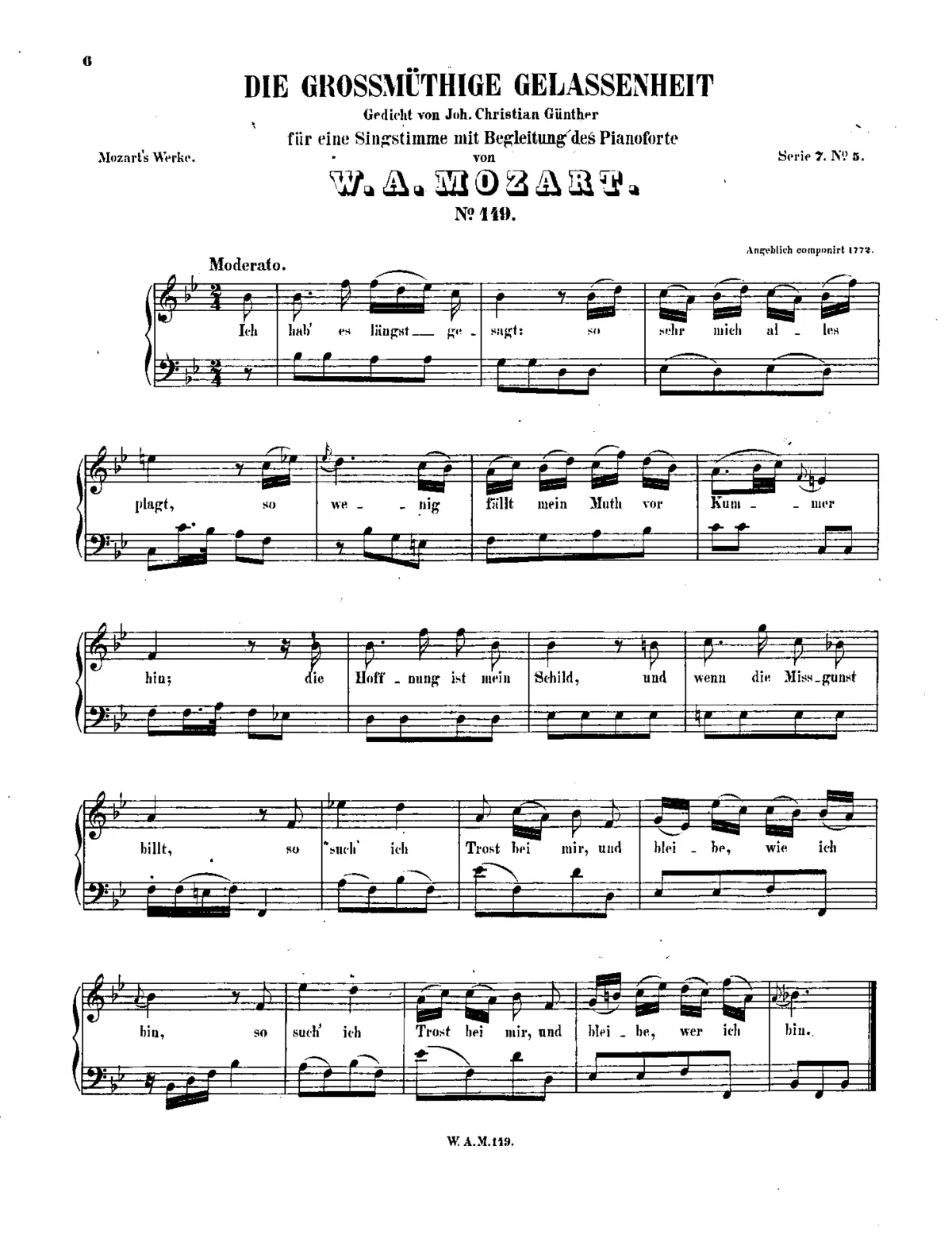 Die grossmütige Gelassenheit - Page 1