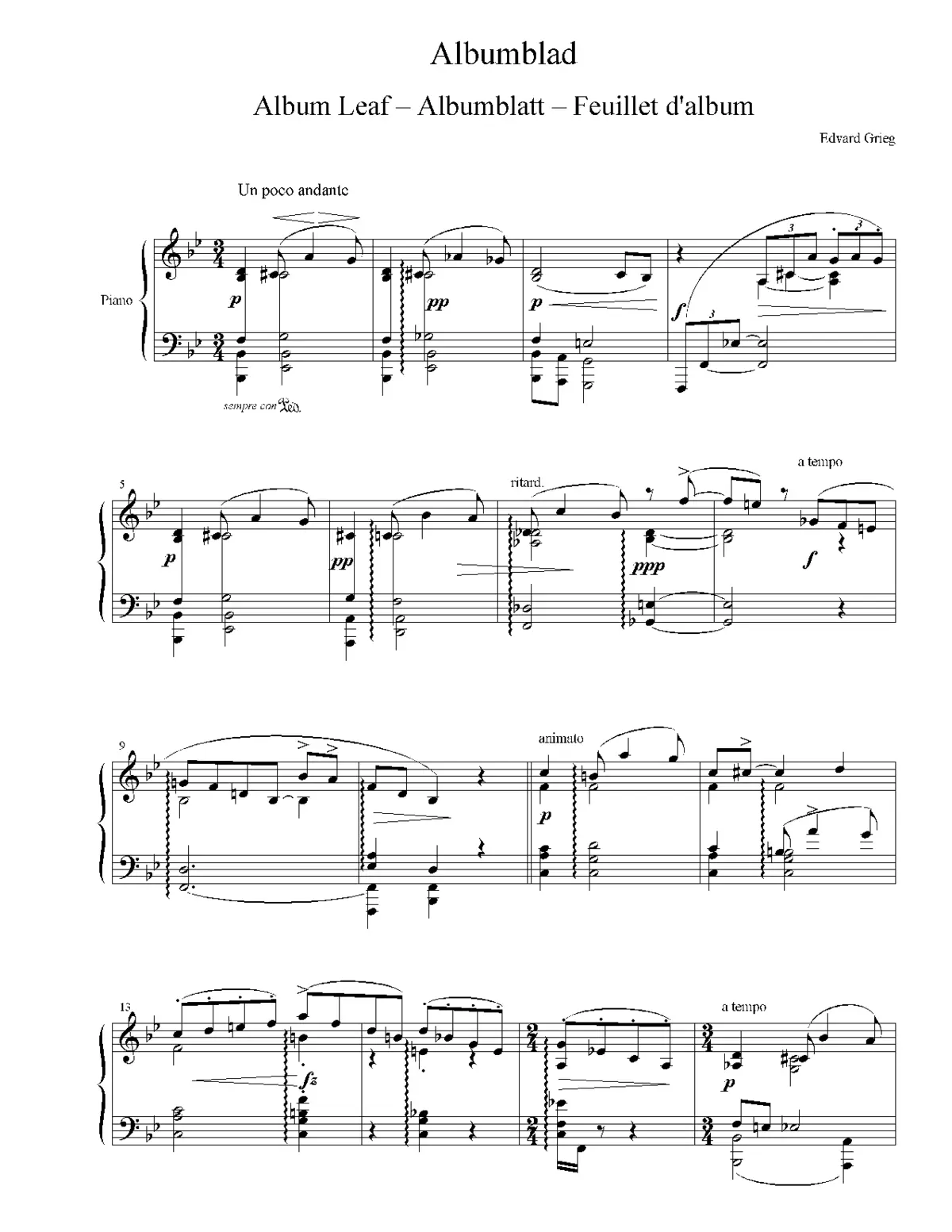Album Leaf - Page 1