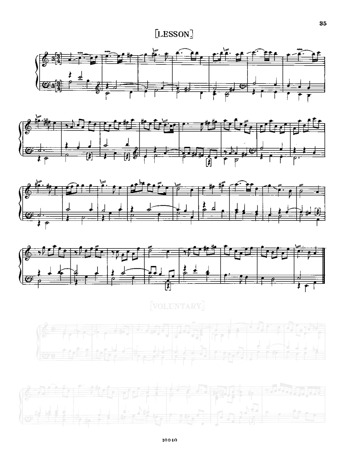 Saraband with Division - Page 1