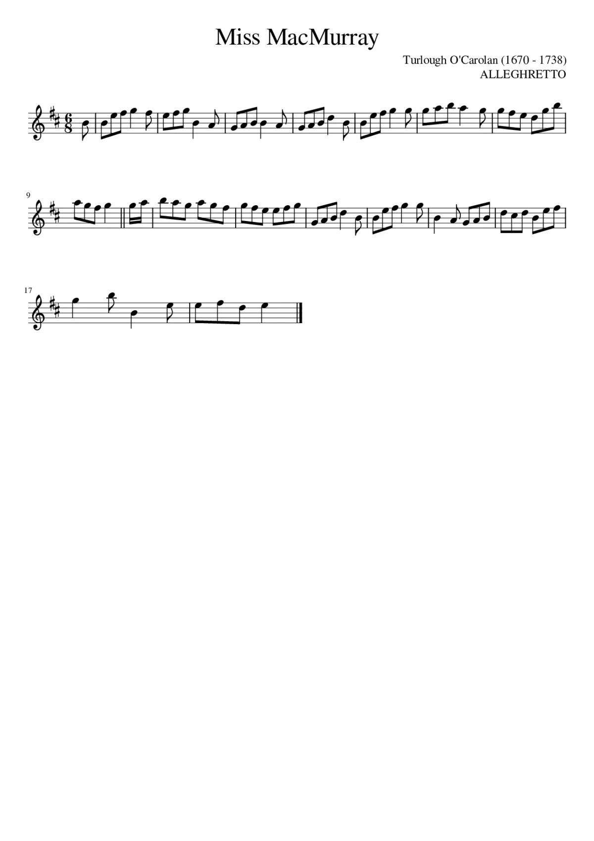 Miss MacMurray - Page 1