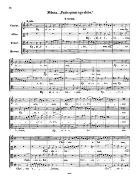 Missa Panis quem ego dabo