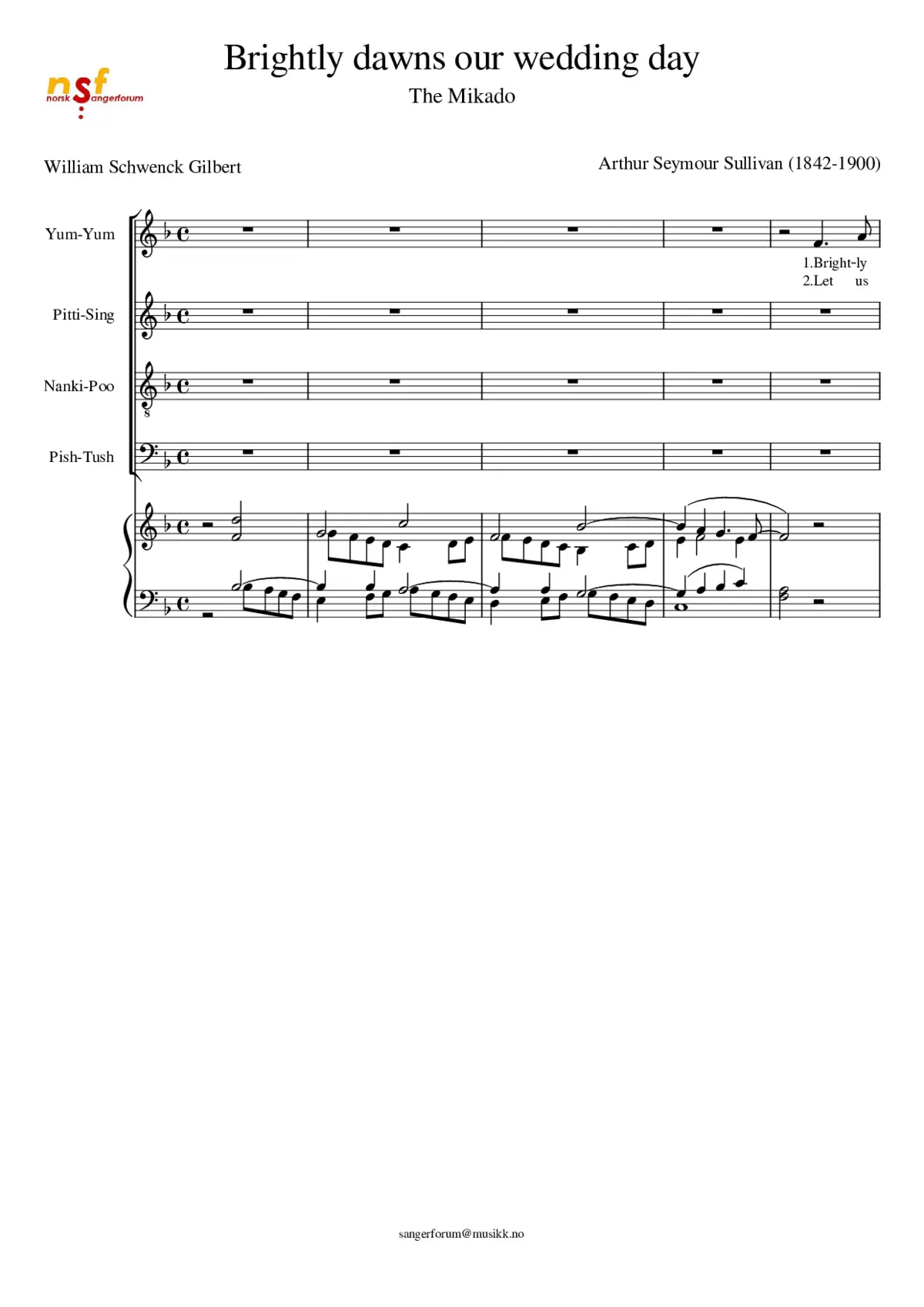 The Mikado - Page 1