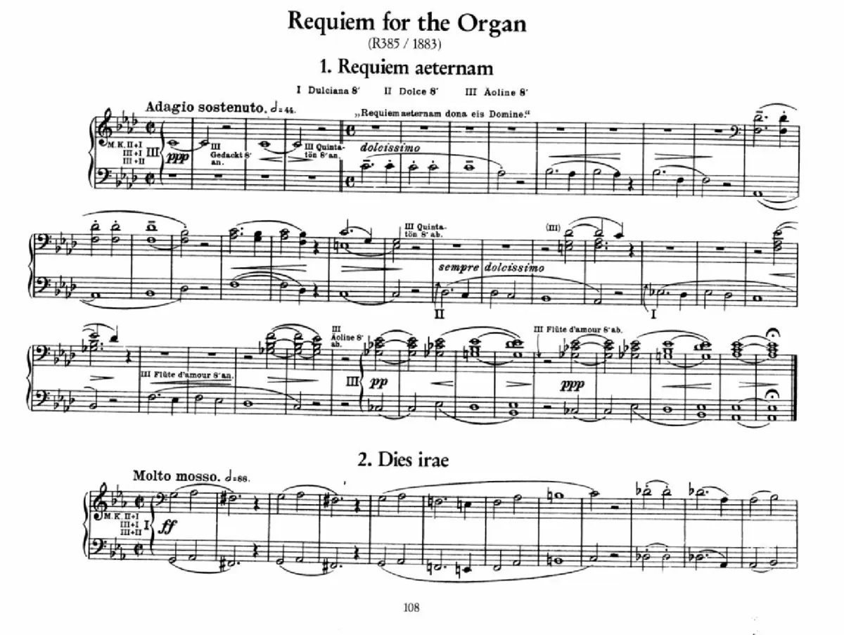 Requiem für die Orgel - Page 1