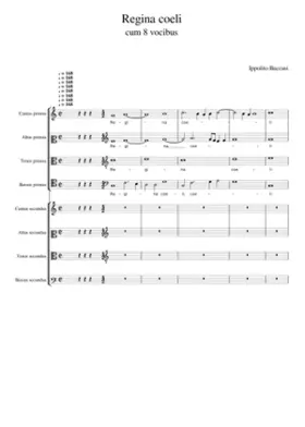 Regina coeli cum 8 vocibus