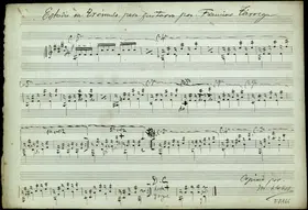 Estudio en Trémulo para Guitarra