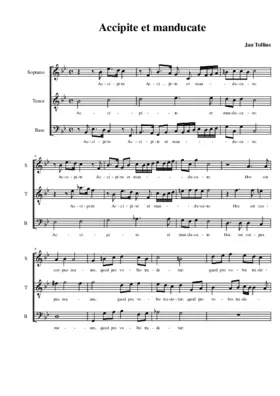 Accipite et manducate