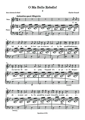 O Ma Belle Rebelle!