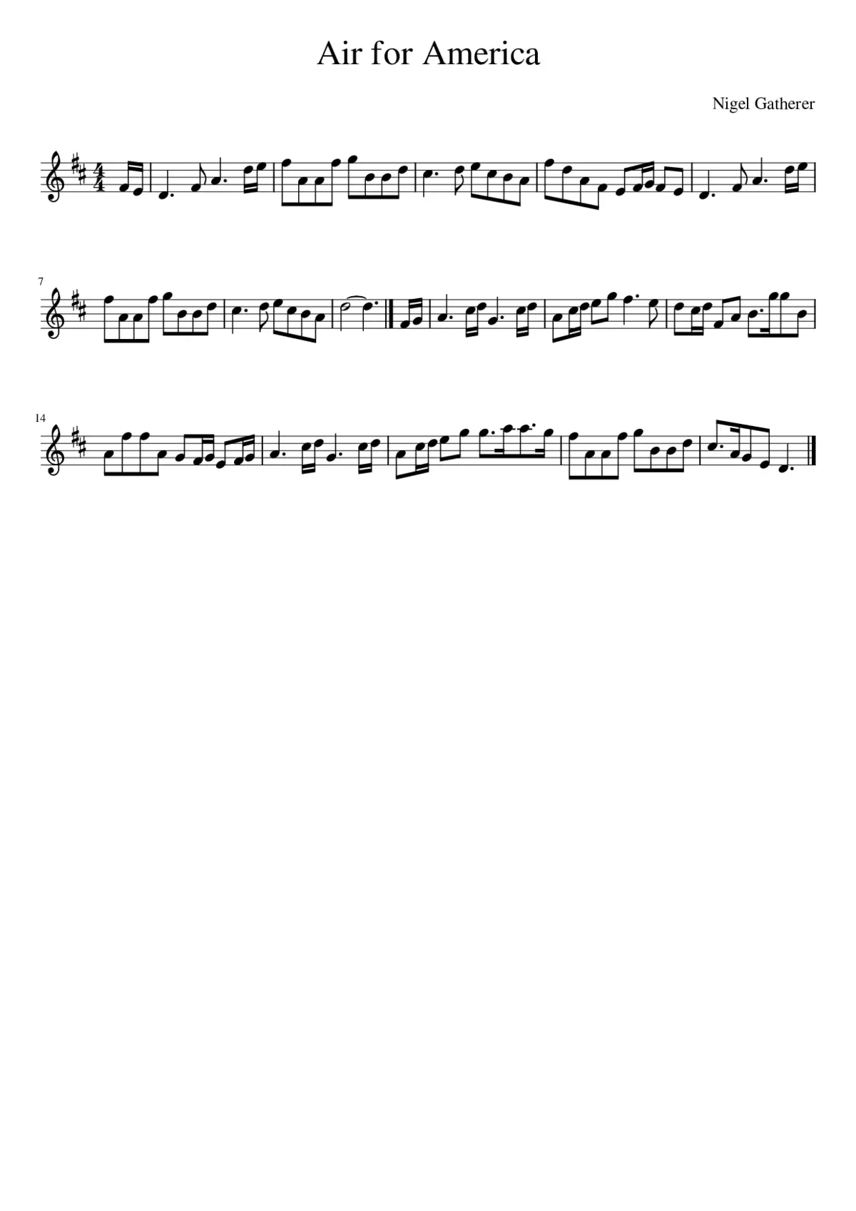 Air for America - Page 1