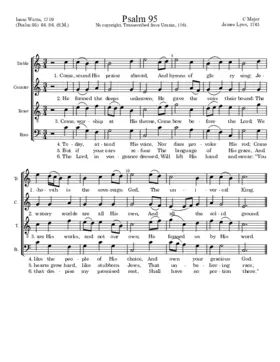Psalm 95