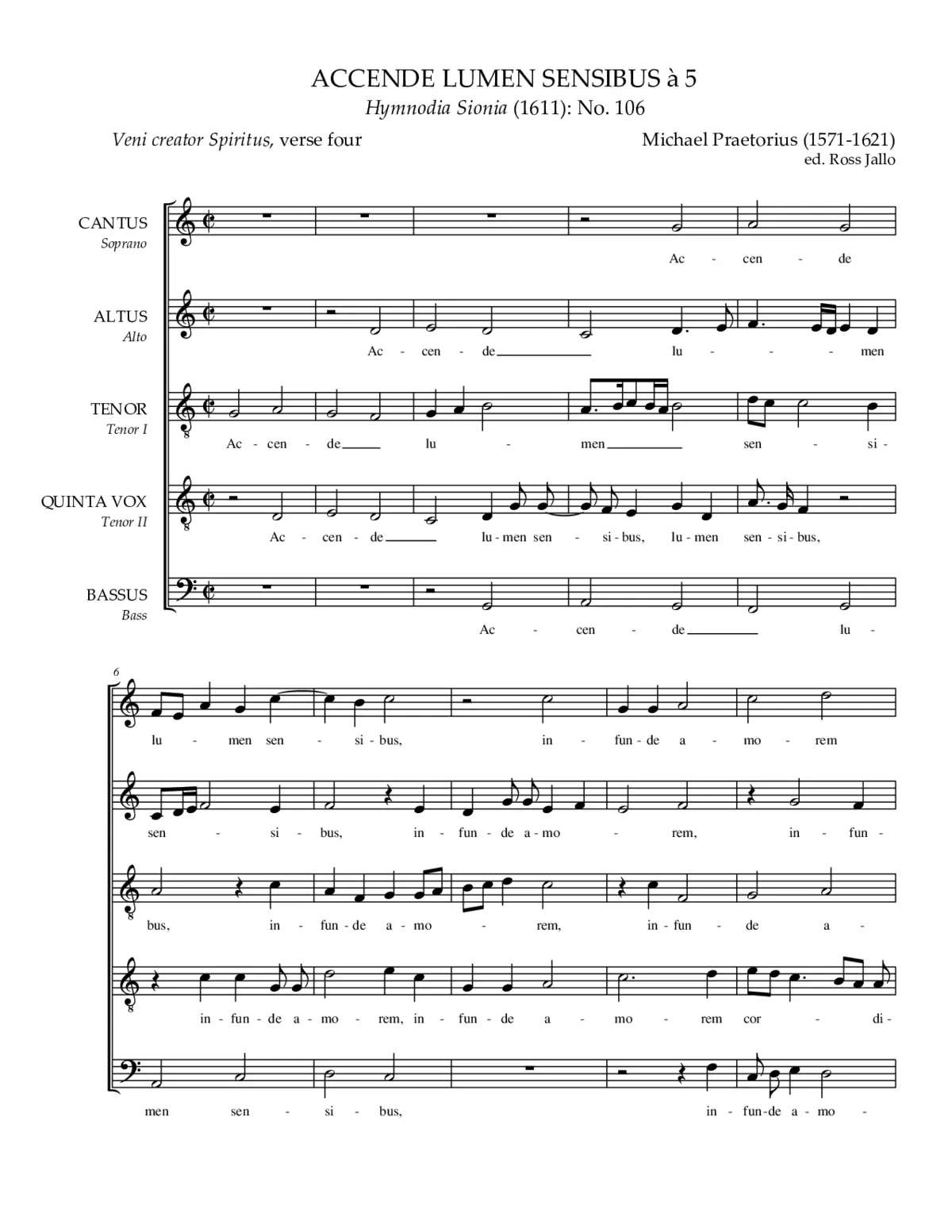 Accende lumen sensibus - Page 1