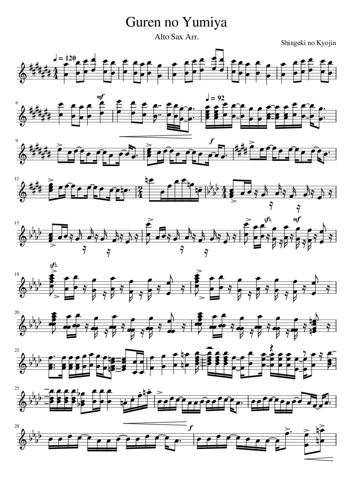 linked horizon - guren no yumiya - Page 1