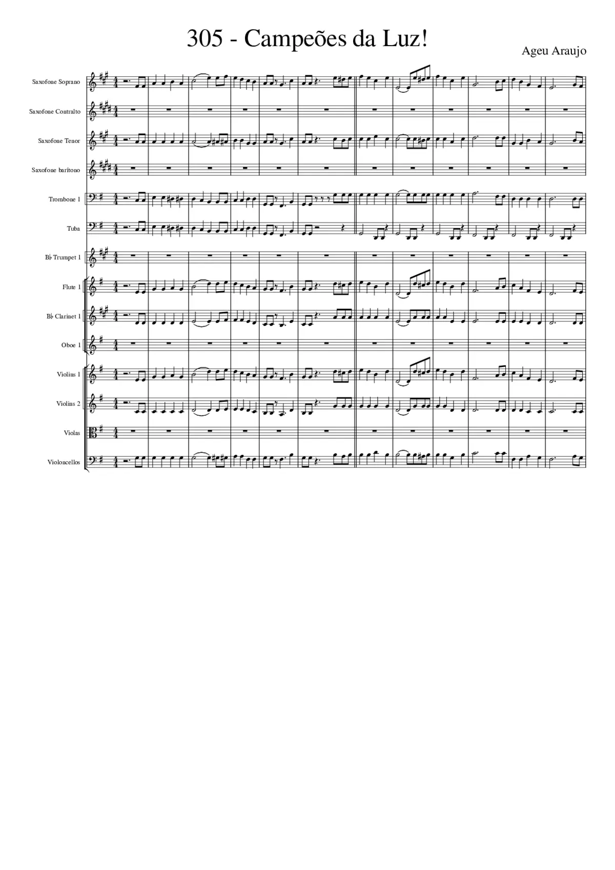 305 - Campeões da Luz! - Page 1