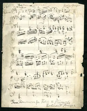 3 Romances for Violin and Piano